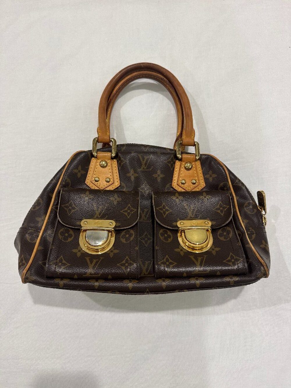 Louis Vuitton Monogram Manhattan PM with Matching Wallet